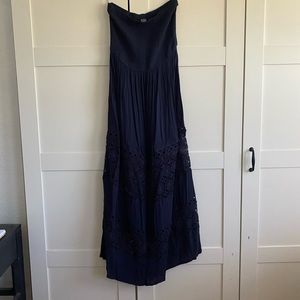 Strapless maxi dress. Chelsea Size M